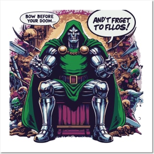 doctor doom Posters and Art